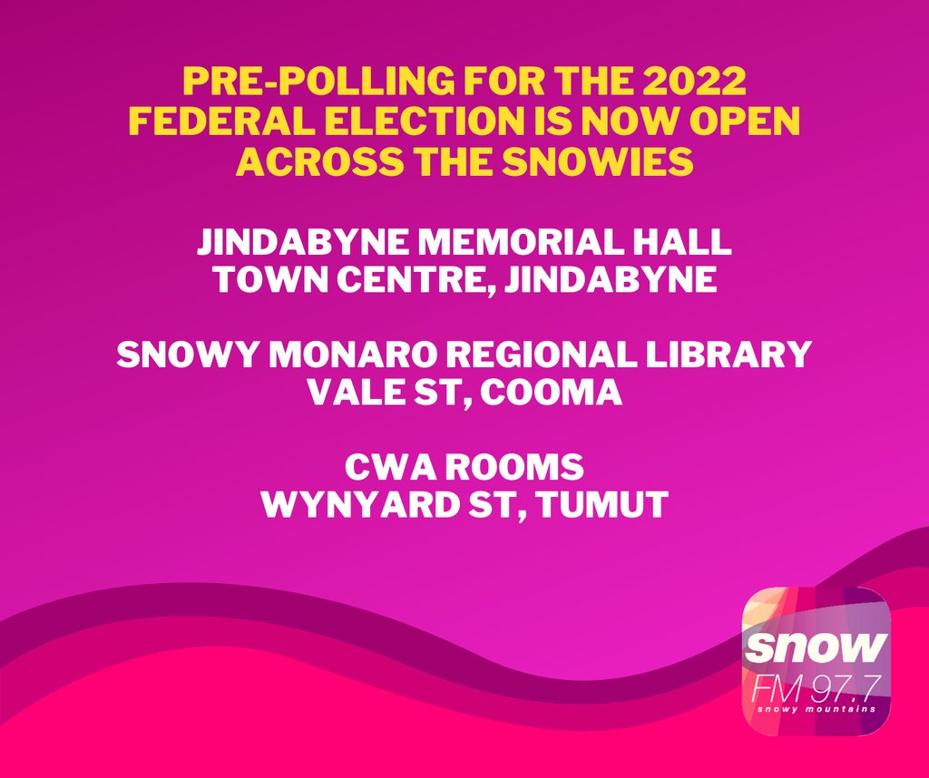 You can vote between 8.30am and 5.30pm Mon-Fri over the next two weeks, as well as 9am-4pm Saturday.