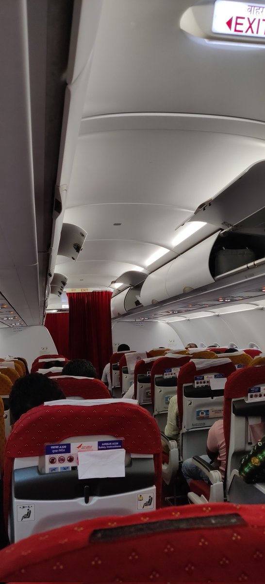 IWallmickey's tweet photo. @airindiain Even after completing boarding the flight was not alligned for take off at 6.30 am for 5.45 flight, with no intimation &amp; the dealy is continued.

No timely service...
Still the same Airline with the same laidback attitude.

@airindiain @EconomicTimes @timesofindia @htTweets https://t.co/EK0nrvxYUY