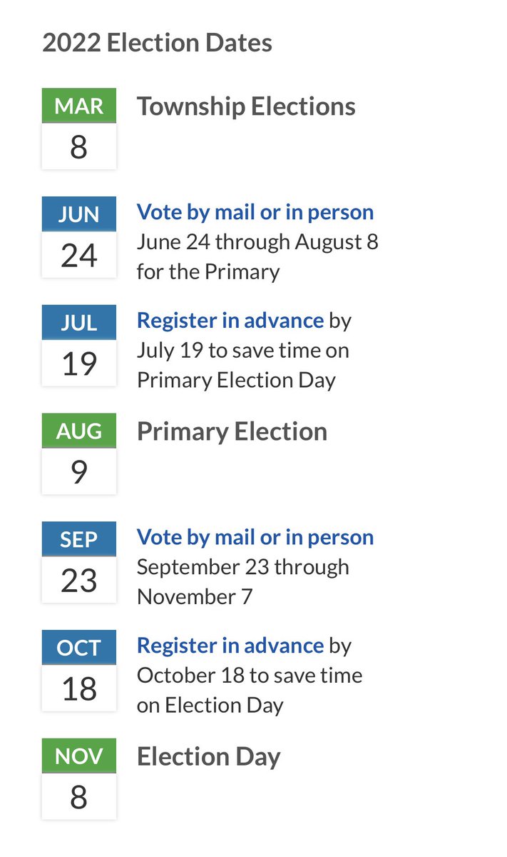 WinonaPaige's tweet photo. #Minnesotans, mark your calendars. Primaries will be here before you know it. https://t.co/u2SmJ6wGSD