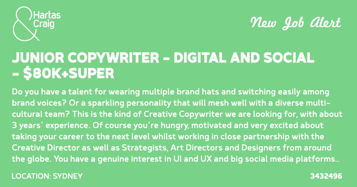 Hartas & Craig tweet media