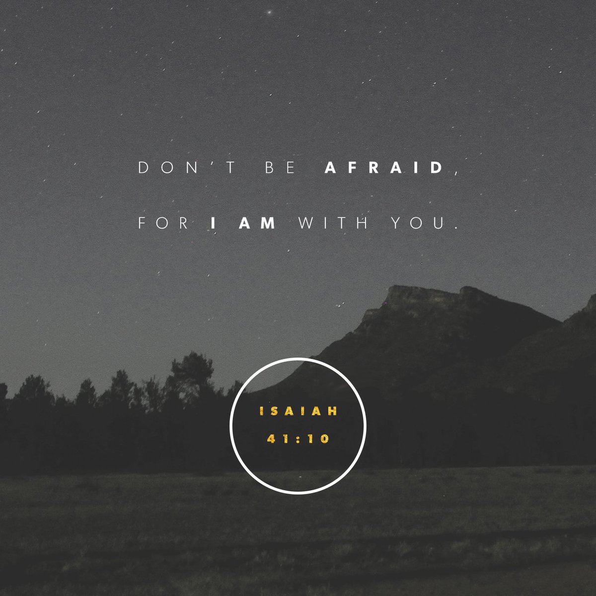 Fear thou not; for I am with thee: be not dismayed; for I am thy God: I will strengthen thee; yea, I will help thee; yea, I will uphold thee with the right hand of my righteousness.
Isaiah 41:10 KJV

bible.com/verse-of-the-d…