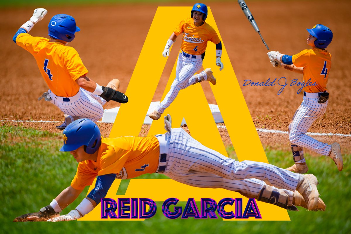 This young man, <a href="/reidwgarcia/">Reid Garcia</a> went 5-7 during the Bi-District Baseball playoffs series helping the <a href="/TrojanVarsity/">Anderson Trojan Baseball</a> move on to the Area Round. #TXHSBaseball #UILStateBaseballPlayoffs,