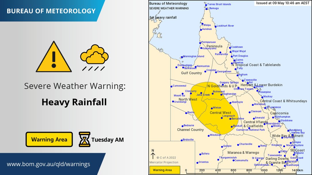 Bureau of Meteorology, Queensland on Twitter "Severe Weather Warning