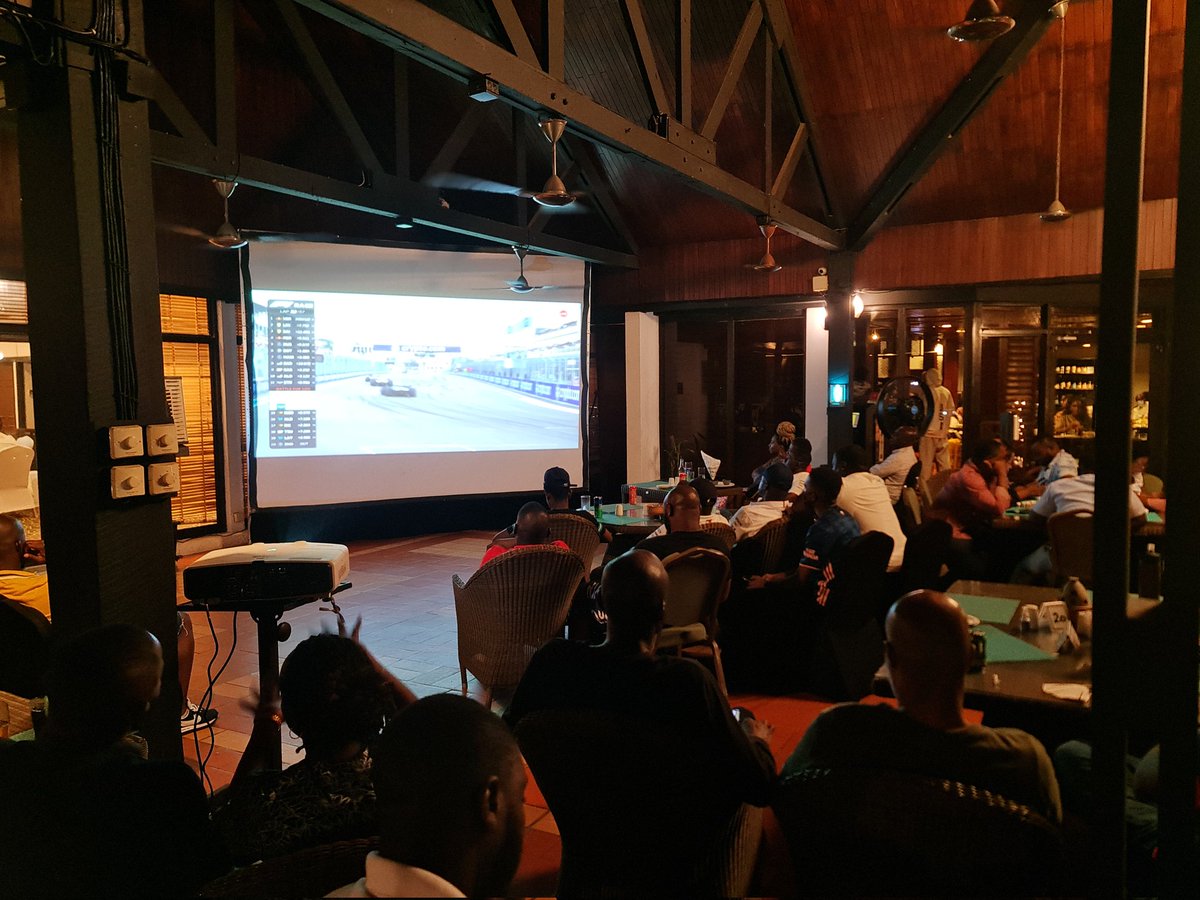 motorsportGH's tweet photo. #MiamiGP #F1 #MotorSportViewingParty #MotorSportSunday lastnight at the @LabadiBeach Hotel. What a wow😎😂... Next is the #SpanishGP #F1ViewingPartyGH on 22.05.22 https://t.co/YrqWZQ0JBY