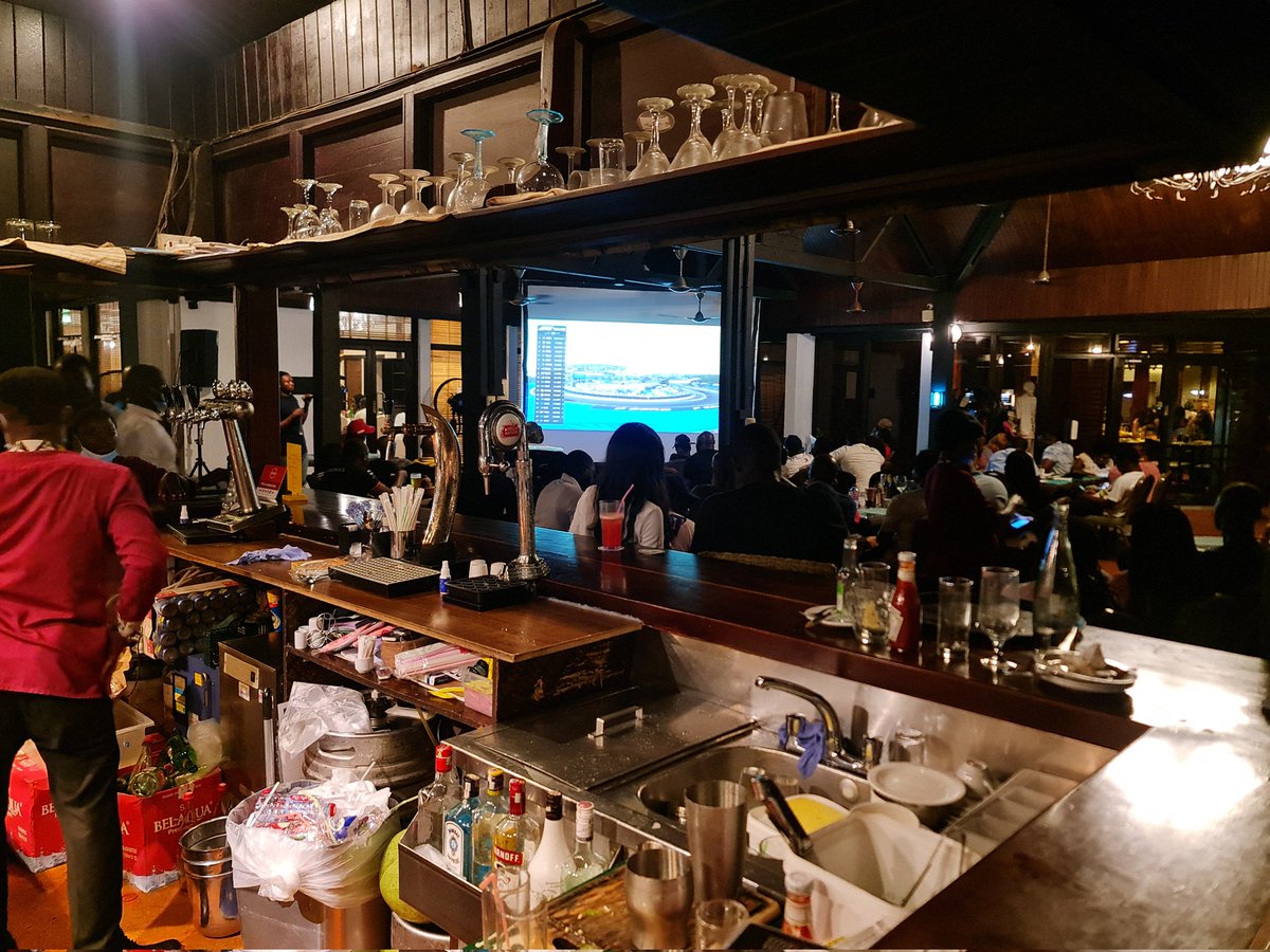motorsportGH's tweet photo. #MiamiGP #F1 #MotorSportViewingParty #MotorSportSunday lastnight at the @LabadiBeach Hotel. What a wow😎😂... Next is the #SpanishGP #F1ViewingPartyGH on 22.05.22 https://t.co/YrqWZQ0JBY