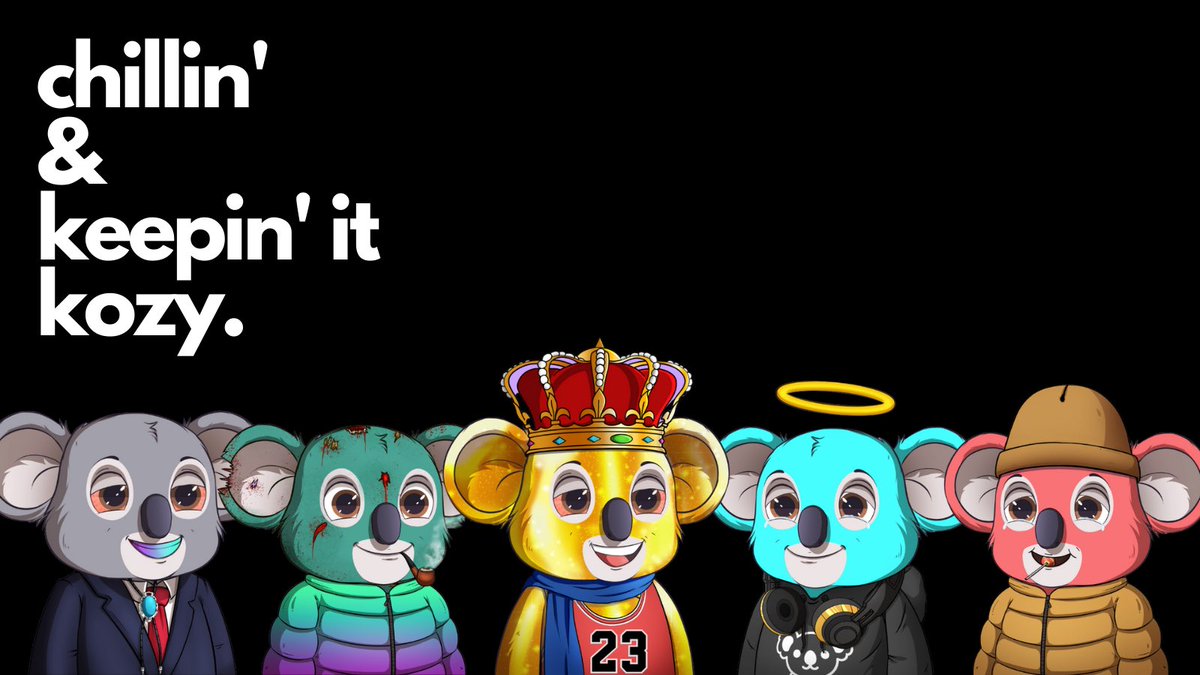 Kozy Koalas🐨 tweet media