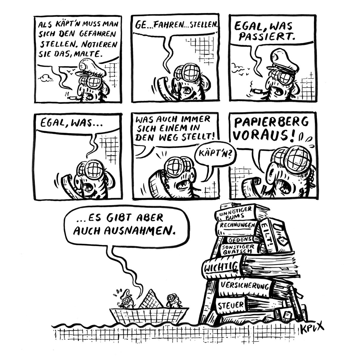 Erstmal wach werden …