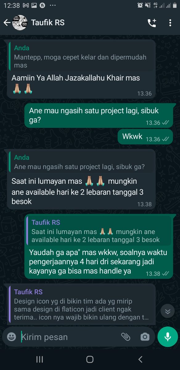 doiconn's tweet photo. Mau sedikit cerita terkait partner kerja saya ini. Yang pertama beliau namanya Taufik ramdan subrata, asal dari padang. Dia ini sangat amanah, dan mengerjakan beberapa project tanpa ada masalah. Dan juga mas taufik ini merupakan partner pertama kali saya - https://t.co/LqASa5SFhc
