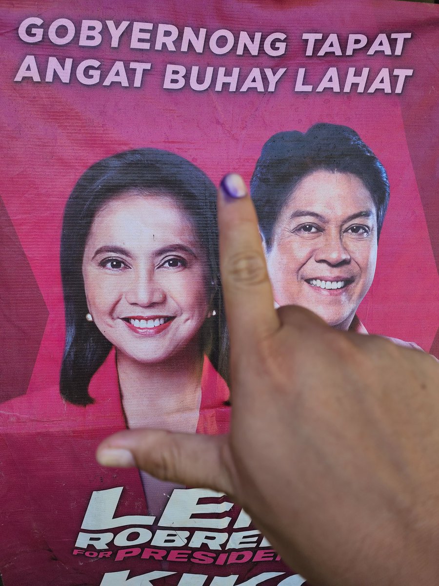 bryan27mendoza's tweet photo. Done!

#Halalan2022 #KulayRosasAngBukas 🌷 https://t.co/8qxS4wTfLl