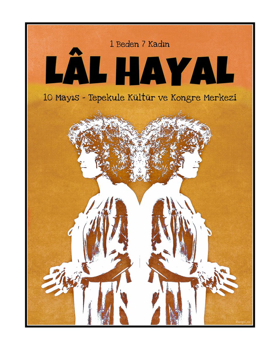 🎭 LÂL HAYAL 🎭 
🗓 10 Mayıs 2022
📍 İzmir Tepekule KM
🎟 kultursanat.izmir.bel.tr 
#LâlHayal #SongülÖden
