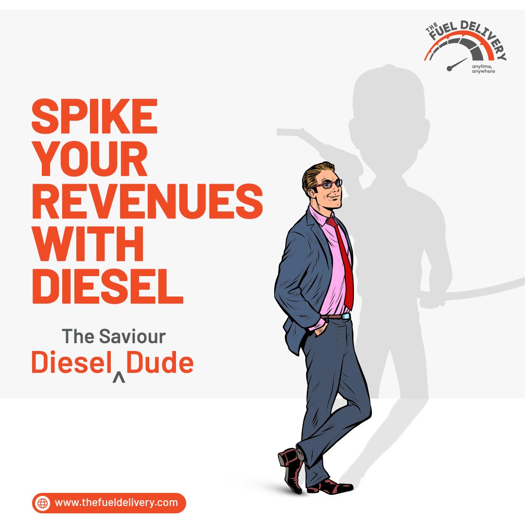DeliveryFuel's tweet photo. A friend in need is a friend indeed and so is #DieselDude. Grow your business with greater savings and higher revenues with The Fuel Delivery’s low price #fueldelivery. Get bulk diesel delivered at low #retailprices and save more.

#TFD #dieseldelivery #diesel #doorstepdelivery https://t.co/u8VtQCSf8Z