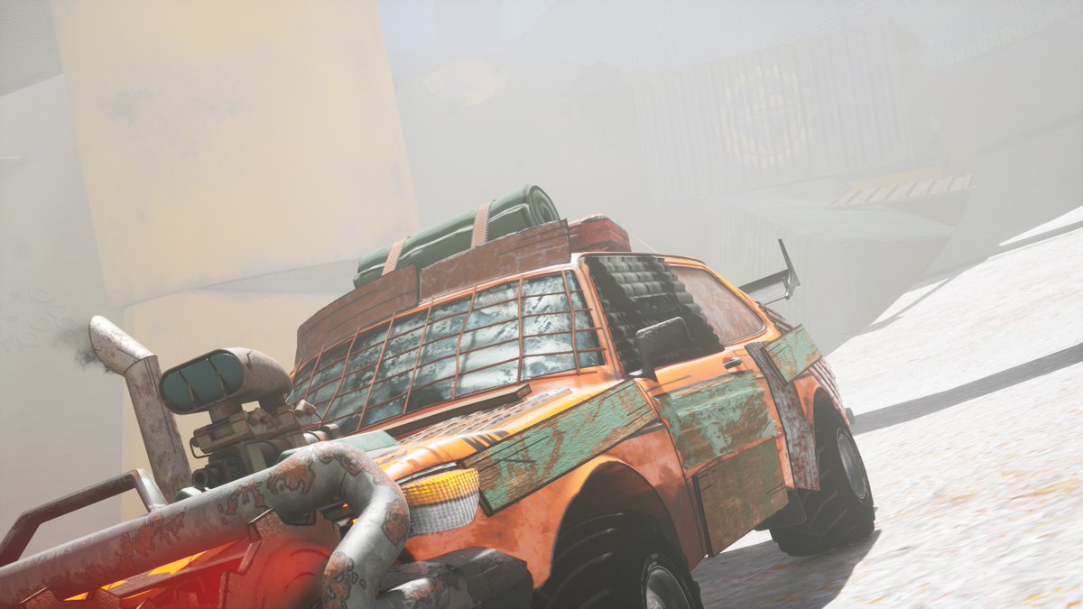 NethashStudio's tweet photo. Good Monday morning, Twitter! Stay healthy, stay positive!
~Rust Racers ®️

https://t.co/rfzRme3sAA
#indiegame #indiegamedev #indiedev #gamedev #rustracers #unreal #UnrealEngine5 #Steam #RustRacers #vehicle #chaos #battle https://t.co/98eA1akDH7