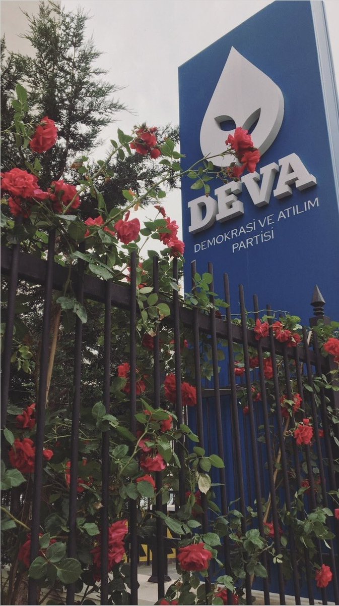 D’evlet için
E’zan için 
V’atan için
A’dalet için

  MİLLET İCİN  #DURMAK YOK YOLA  DEVAM  #Devapartisi <a href="/DevaAnkara/">Deva Partisi Ankara İl Başkanlığı</a> <a href="/alibabacan/">Ali Babacan</a> <a href="/devapartisi/">DEVA Partisi</a> #alibabacan