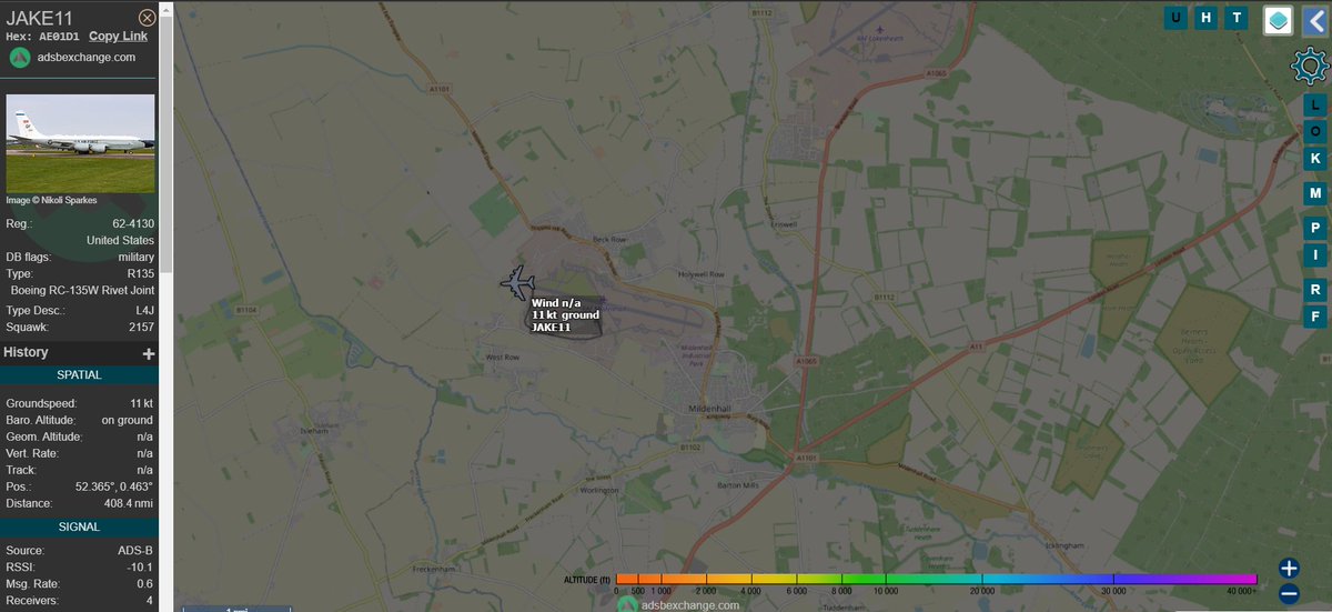 UnderTheRadarCH's tweet photo. #JAKE11 departing near Cambridge https://t.co/xUw25pPmTY