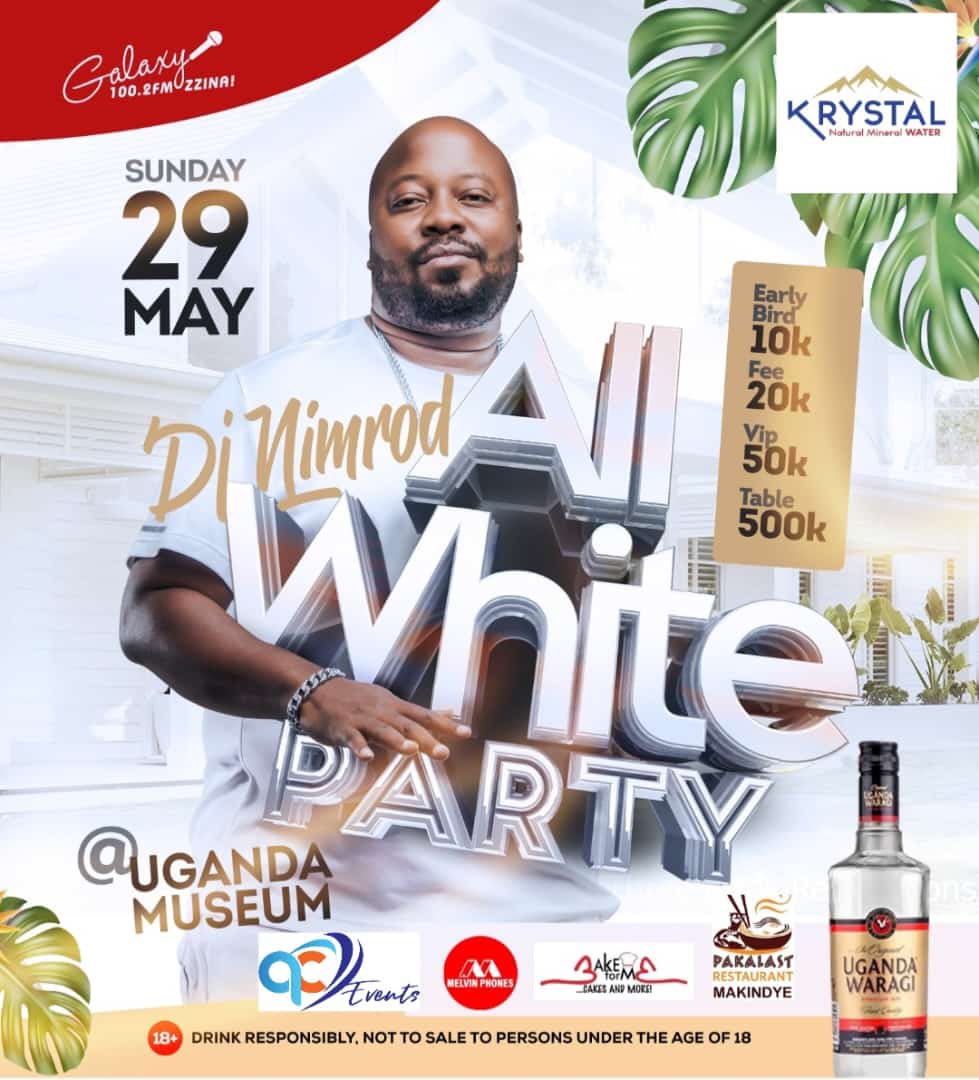 Gamba abeeyo nti <a href="/Nimroddj/">Deejay Nimrod 🎼</a> abesuunze nga 29th May this month at Uganda Museum <a href="/KrystalWaterUG/">Krystal Water UG</a> <a href="/UgandaBreweries/">UgandaBreweries</a>