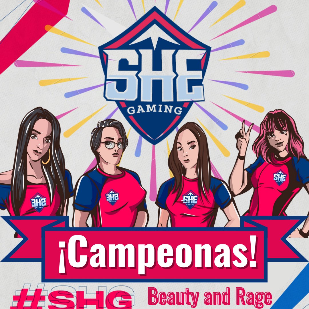 BeautyRageuwu's tweet photo. ¡@shegamingcol campeonas de la Blossom League!

Muchas gracias a todas las personas apoyando. <3 Especialmente a nuestro equipo de trabajo, nada sería posible sin un coach tan dedicado @pelidotwav y el apoyo increíble de @ElenaCoreana <3 ¡MUJEREEEEEES!

#SheGamingCol https://t.co/FF66ODCdmx