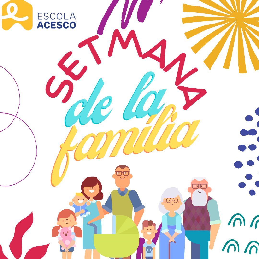 EscolaACESCO's tweet photo. Encetem la setmana de la familia amb moltes ganes! Hem preparat activitats perquè ens ho passem d'allò més bé, gimcanes, una passejada per Gallecs, pintura al parc.... No us ho perdeu! Us hi esperem a tots! https://t.co/8Uh5GNsYGh