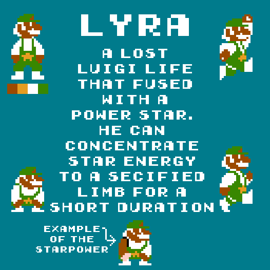 Thought I'd make a #MinusWorld OC since, well, they seemed neat. Problem is I can't draw and my sprite editing skills are subpar. So excuse how off it looks-

Anyways, here's Lyra! I'll prolly make a better ref for him later, but this is just to get him out there.

#MinusWorldOC