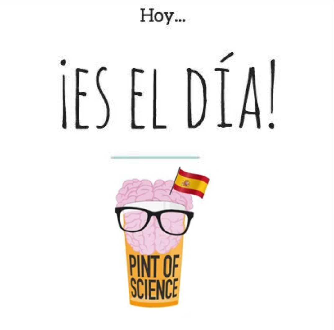 pintofscienceES's tweet photo. Siiiiiiiiiiii 💪💪💪
‼️Hoy es el día‼️
Hoy, mañana y pasado la ciencia estará en los bares de un montón de ciudades por todo el mundo.
Busca tu bar, busca tu charla y ¡disfruta!
#NosVemosEnLosBares
#Pint22ES #Pint22 https://t.co/pvOCn8h0AQ