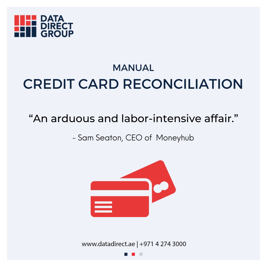 DataDirect_ME's tweet photo. Sam Seaton, CEO of open data platform Moneyhub, describes the financial month-end closing process of manually reconciling credit cards as “an arduous and labor-intensive affair.”

#banking #finance #bank #business #money #bankingtips #DataDirect #outsourcing #businessolutions https://t.co/0dvUcwGvEt