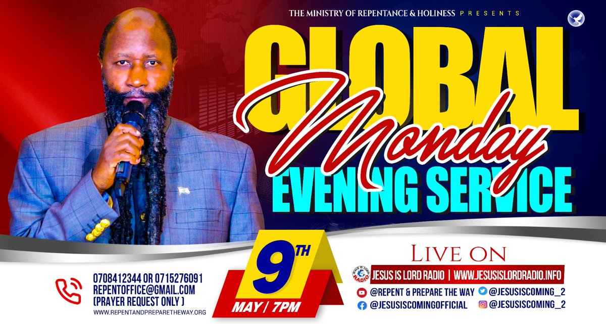 HumphreyAdenya's tweet photo. ✅Tonight's Message is very Critical and very important and it needs our full attention as the church of CHRIST.
✅The Message will begin at exactly 7:00PM East African Time.

Live on @JIL_Radio https://t.co/O6CNptcFEV