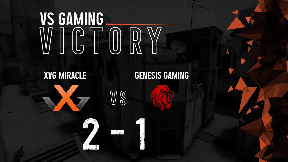 Really good plays from the gents over at <a href="/xGenesisGamingx/">Genesis Gaming (GG)</a>, but we clutch up and take the Victory in our <a href="/VSGamingWorld/">Telkom VS Gaming</a> match, GG WP!!

<a href="/KinslayerXI/">Kin</a> @andrew15072000 <a href="/24kiwnl/">Liam Nolte</a> <a href="/OfficialNandoCs/">Fernando Vermeulen</a> <a href="/MampoerBoerXXX/">DieMampoerBoerXXX</a> 

<a href="/UNBrandedMFG/">UNBranded</a> 

#XvGSA