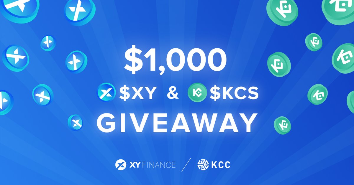 💫 #KCC Integration 💫
🔥 $1000 $XY &amp; $KCS #Giveaway🔥

1⃣Follow <a href="/xyfinance/">XY Finance | DEX & Bridge Aggregator</a> &amp; <a href="/galaxymeerkats/">GalaXY Kats | We're Hiring |</a> &amp; <a href="/KCCOfficialTW/">KuCoin Community Chain (KCC) Official</a>
2⃣Like, RT, Tag 3 friends 
3⃣More entries: gleam.io/CWDzD/xy-finan…

🎊50 winners

KCC #Crosschain Trading Competition COMING SOON😉

#XYFinance #Giveaways