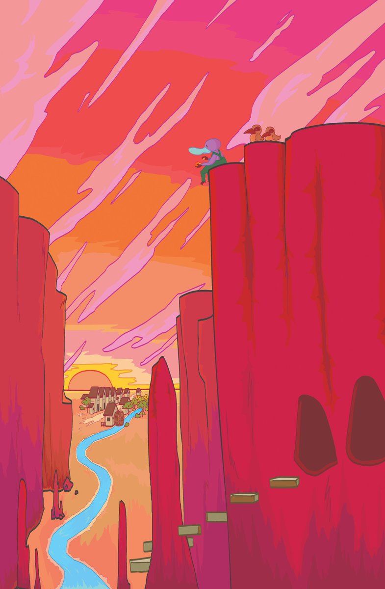 happyhorrorhare's tweet image. orange slice sunset 🍊