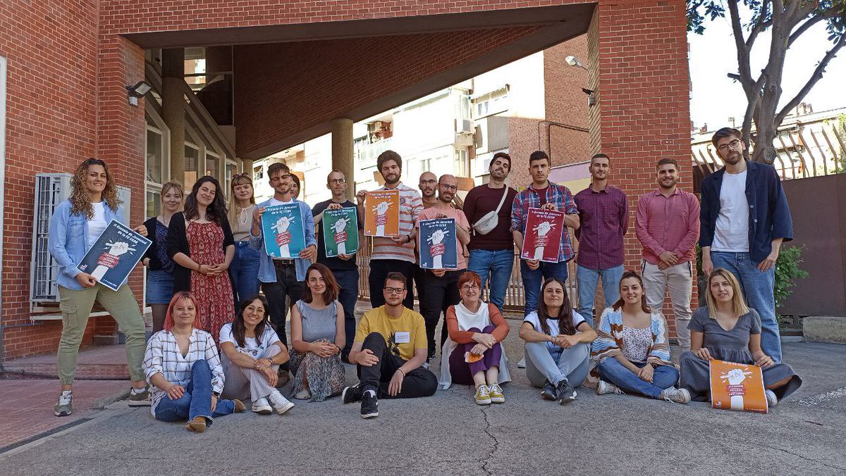 CCOOEducaMa's tweet photo. Este fin de semana hemos participado en la II Escuela de Juventud de la @feccoo
Debate, propuestas y un fuerte compromiso compartido de transformarnos para transformar el mundo mediante la educación.
#EducandoLuchamos
@JovenesFECCOO https://t.co/rgRFkQF8O8