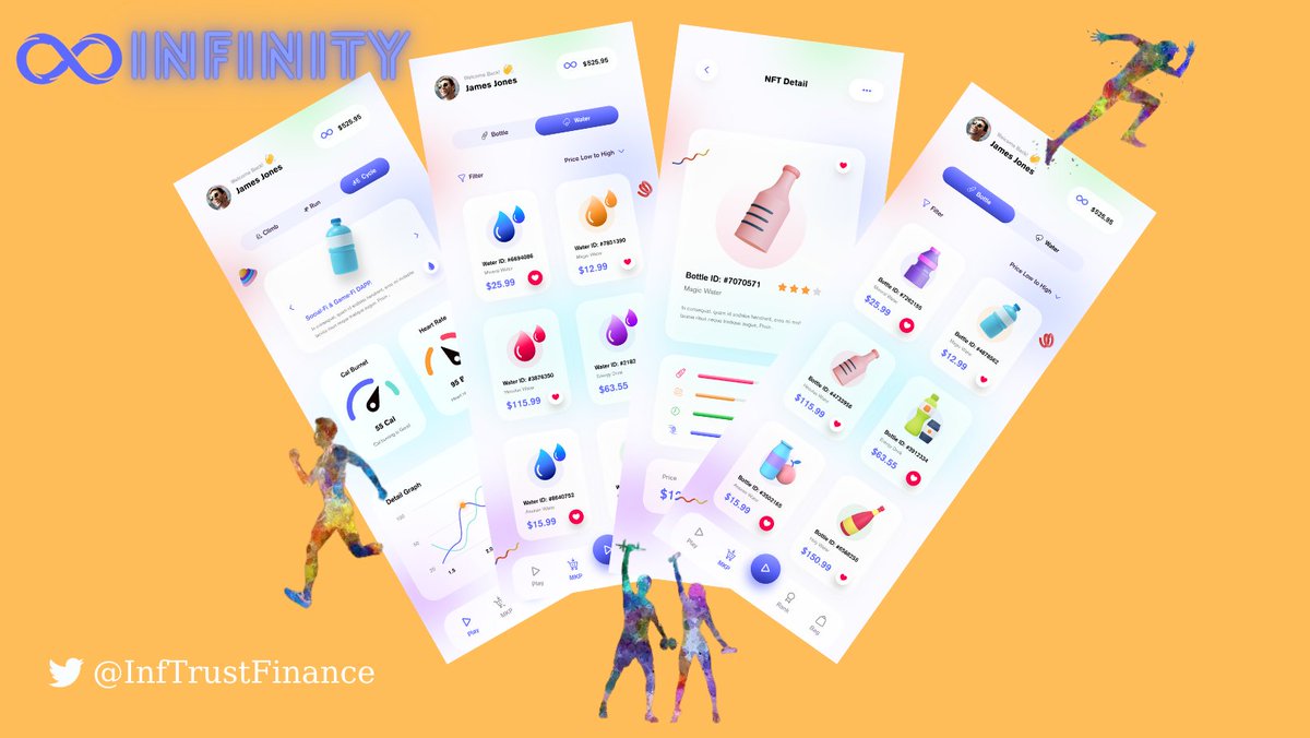 When the market crashes, investors' wealth plummets, but with hidden gems, it fixes everything. $INF will be that hidden gem.
#INF #MoveToEarn  #Hiddengem