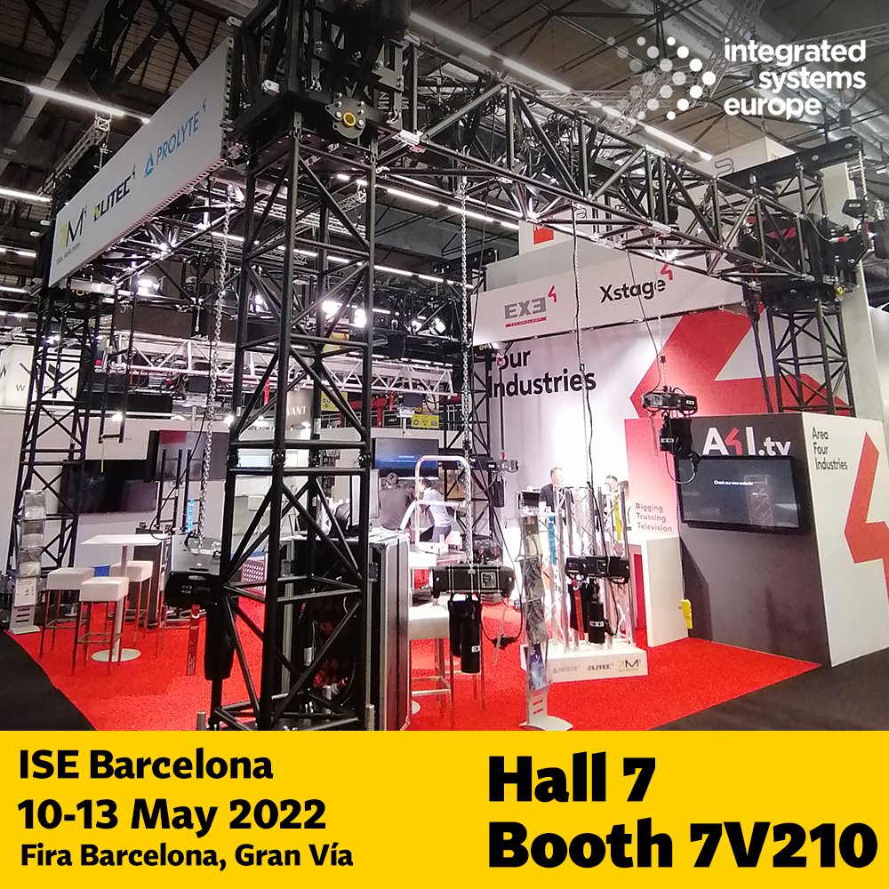 We would like to invite you to the fabulous ISE event, located in Gran Via, Fira Barcelona, Spain, 10-13th may. Our Sales Team will be showcasing all our latest products so be sure not to miss our Booth number 7V210 located in Hall 7. See you all there! #ise2022