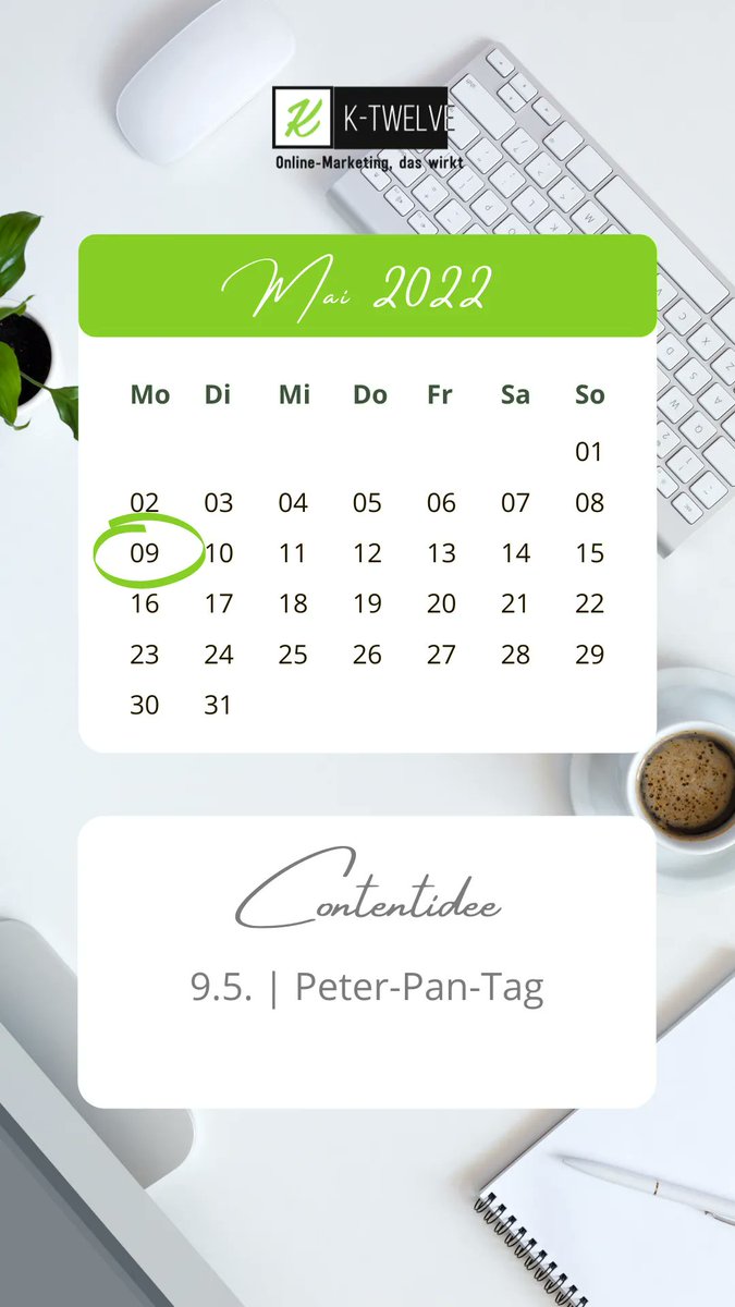 K12_OMarketing's tweet photo. Daily content idea 💡 

#content #dailycontent #ktwelve #onlinemarketing #marketingagentur #franken #ebermannstadt #forchheim #bamberg #bayreuth #nuernberg #smallbusiness #womeninsmallbusinesses #peterpantag https://t.co/YSZ10pFAWa