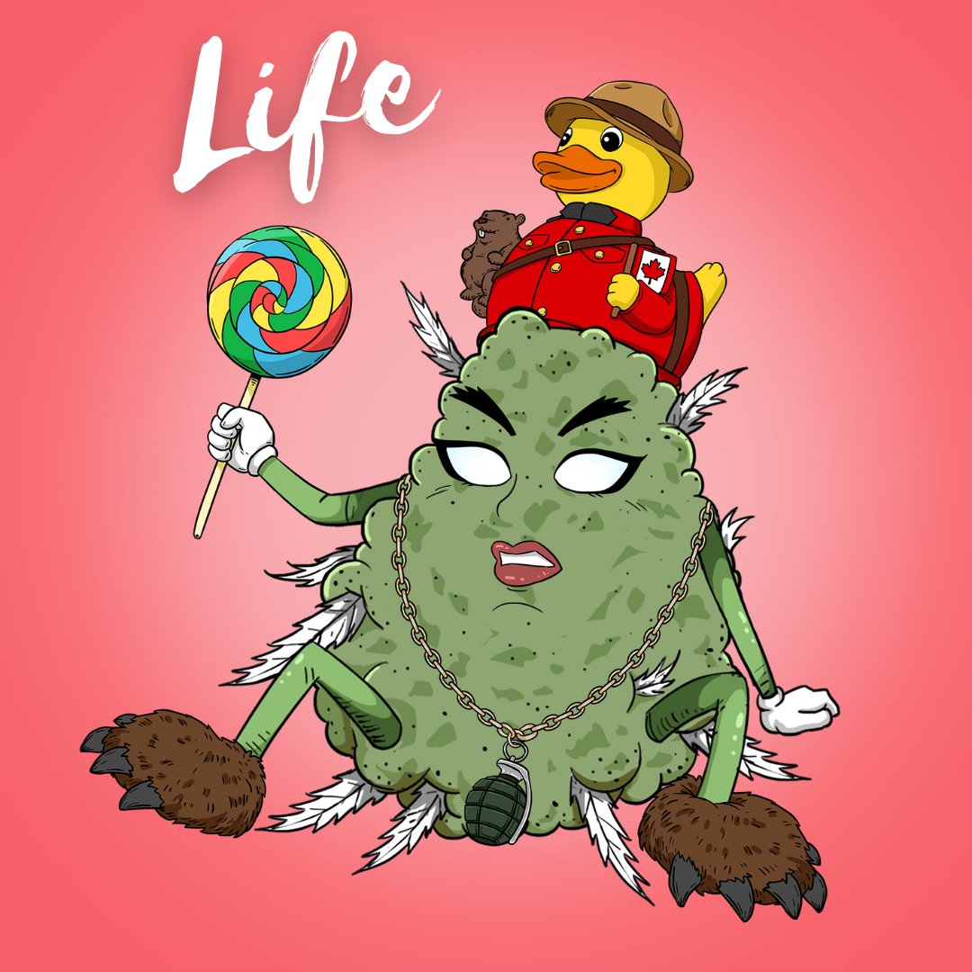 We have two lives...and the second begins when we realize we only have one.

When was your realization?

Weedtardz realize their lives have meaning in the Cannaverse.

#NFTs #NFTCollection