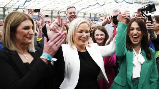 #NorthernIreland will have #nationalist leader for first time in history
#SinnFein's leader in Northern Ireland, #michelleoneill, has called for an “honest debate” on Irish reunification