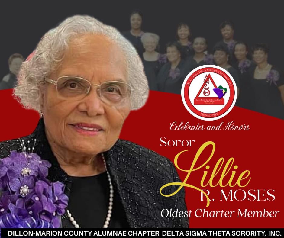 Day 1- May Week 2022: Honoring Soror Lillie R. Moses