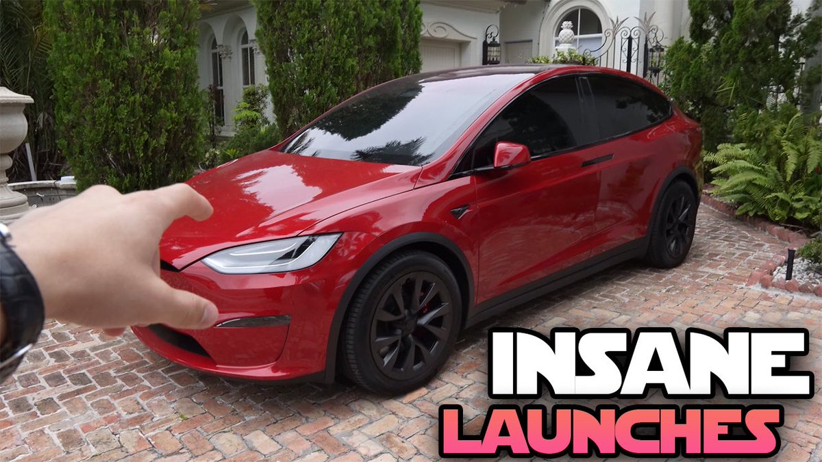 ItsHatchetz's tweet photo. Did some pulls/launches in a Tesla Model X Plaid for a quick video! Make sure to check it out below 👇 
Link: https://t.co/CdpDPsTRRj https://t.co/tkJnb1ZWDF