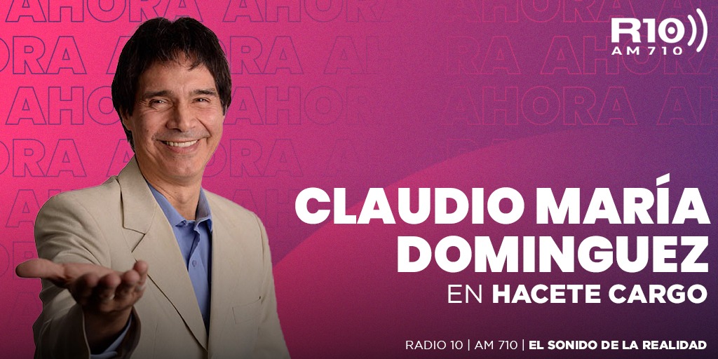 Erudito Sobriqueta colgar Radio 10 - AM 710 on Twitter: "👉 #HaceteCargo | 🗣🎙 @ClauMaDominguez te  acompaña, te escucha y entretiene hasta las 3 de la mañana en @Radio10  #AM710 #ElSonidoDeLaRealidad 🔊 📻 🇦🇷 •