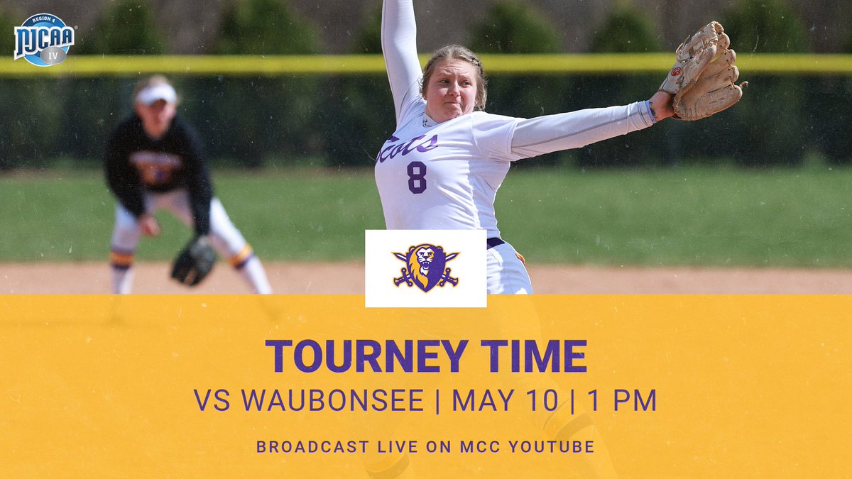 MCCScots's tweet photo. THE SCOTS ARE HOSTING!
MCC softball will be taking on Waubonsee on Tuesday, May 10 in the first round of the Region IV Tournament.
Tune into the MCC youtube page to watch it live!
#GoScots #ScotsSoftball https://t.co/Kova3xBisb