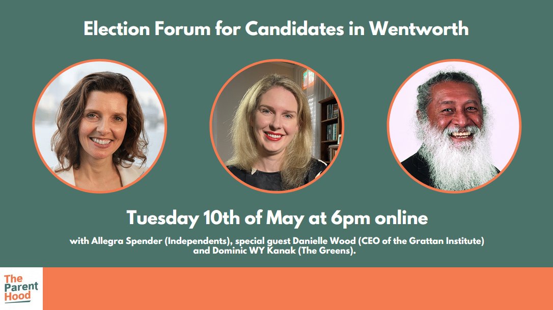 georgiedent's tweet photo. π£π£π£ #Wentworth residents (& #AusVotes22 #OzEarlyEd #WomenVote enthusiasts!) π£π£π£
@the_parenthood is hosting an election forum.
@spenderallegra & @GreensDom are confirmed, @Timpmurray is an apology & so far no response from @DaveSharma
Join us!
https://t.co/E37QA2Th3Q https://t.co/86j3oeUTZb