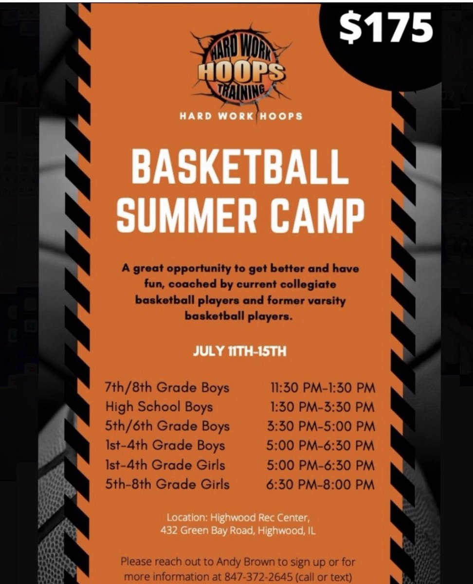 hshoops25's tweet photo. HIGHLY recommend this camp for any 🏀 player looking to improve their skill set! 
#HardWorkHoops https://t.co/SRIxNVF2PO