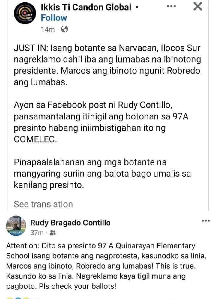 nardvargas1's tweet photo. Paki check mabuti receipt nyo kung tugma sa binoto nyo

#HALALAN2022 https://t.co/wsTmwXNlWX