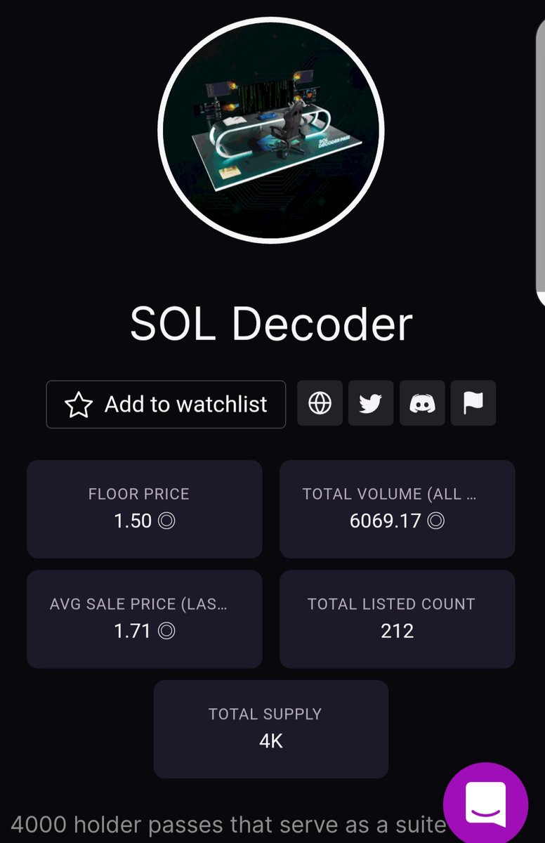 Vince_Anna20's tweet photo. Super undervalued! 
More features coming soon.. really soon!

@SOL_Decoder https://t.co/nlFYBZlulz