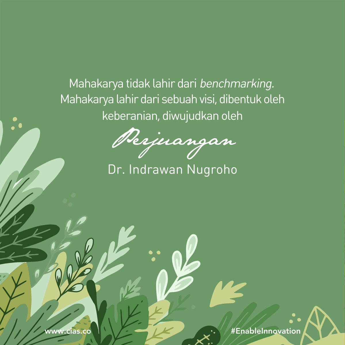 CIAS_co's tweet photo. Happy Monday! 

Selamat bekerja kembali setelah libur lebaran kemarin, rekan-rekan Corporate Innovators. Semangat berinovasi kembali dan melahirkan mahakarya 😊 

https://t.co/OSLA1AFrWs
#EnableInnovation #CIAS #HandsOnCOnsultant https://t.co/gLwOIrubXO
