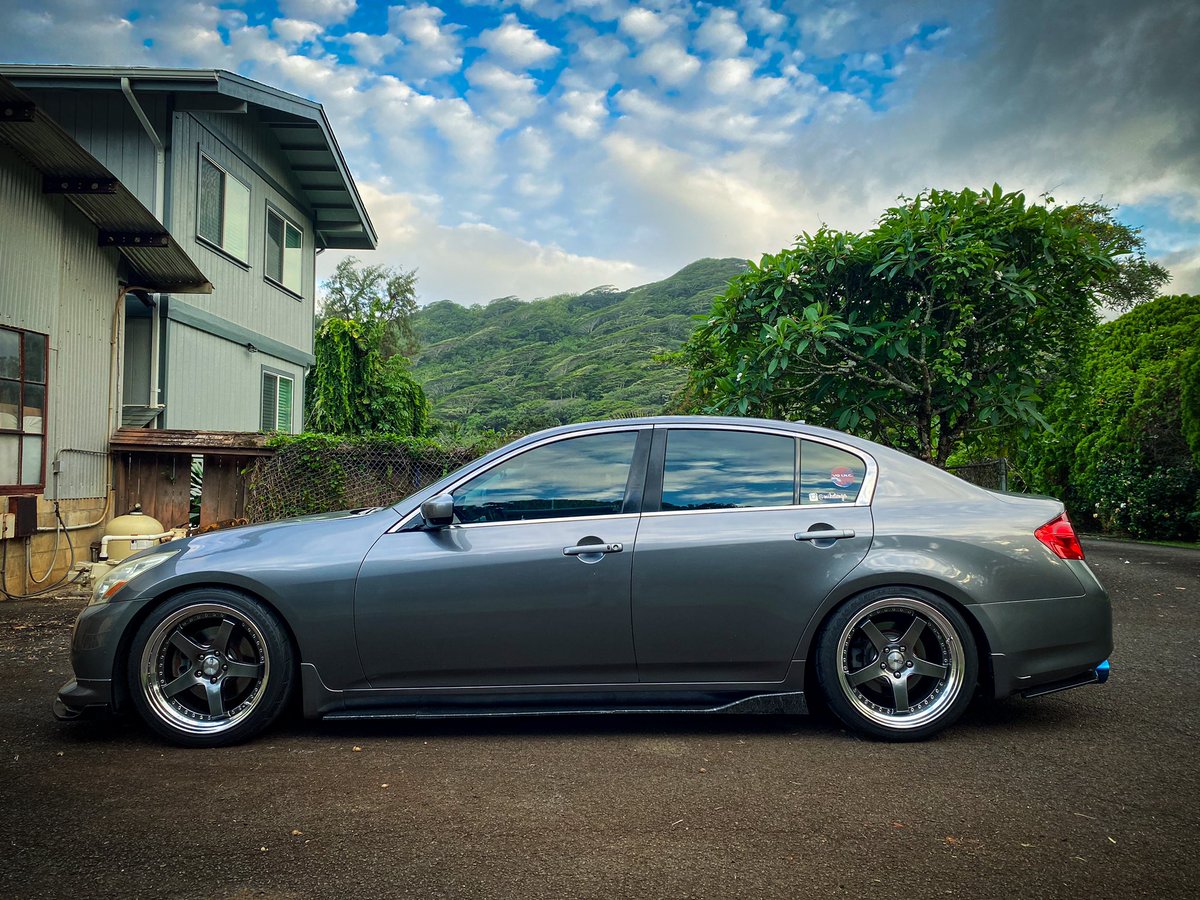 Mike_Tenga's tweet photo. The Daily Driver
2013 Infiniti G37 Sedan
@INFINITIUSA 
#vqinc #vqinchawaii #vqinc4doormafia #nissan #infiniti #g37sedan #strictlysedans #skyline #370gt #v36 #v36sedan #vqnation #g37nation #jdm #ssr #ssrwheels #tein #junctionproduce #arkperformance #vq37vhr #g37 https://t.co/SUMJ8Bw4QY