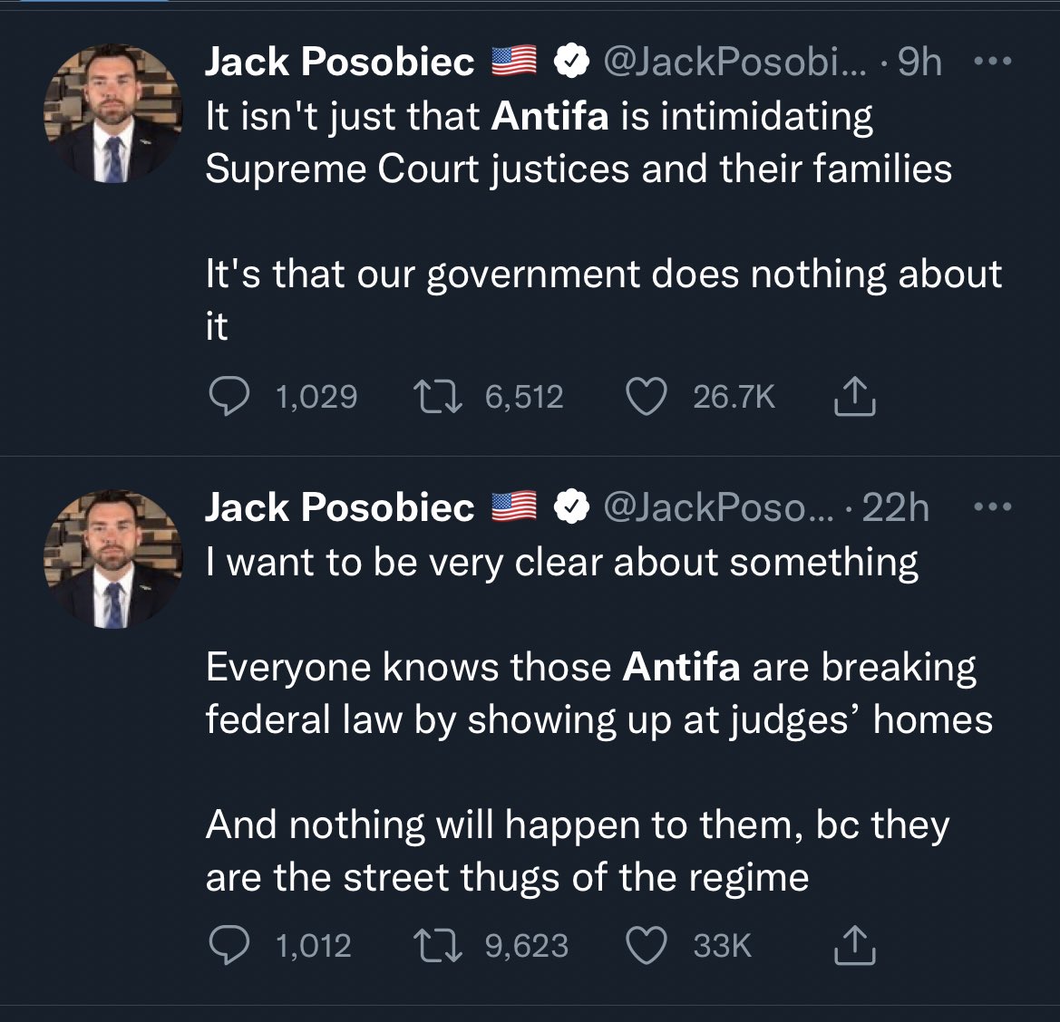 RVAwonk's tweet photo. Far-right activists are once again trying to push for “antifa” to be declared a domestic terrorist group. This time, they’re using “antifa” to describe all pro-choice protesters — continuing a disturbing trend of trying to criminalize any and all dissent. https://t.co/bRkg2huQbQ