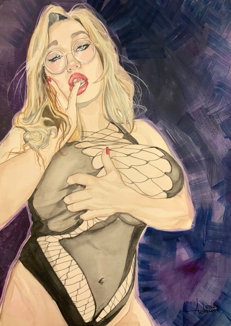 BellaAtropos's tweet photo. “Algunas personas quieren que algo ocurra, otras sueñan con qué pasará, otras hacen que suceda.” Michael Jordan

#Art #JimmyAdams #Erotic https://t.co/ddgpSclKXb