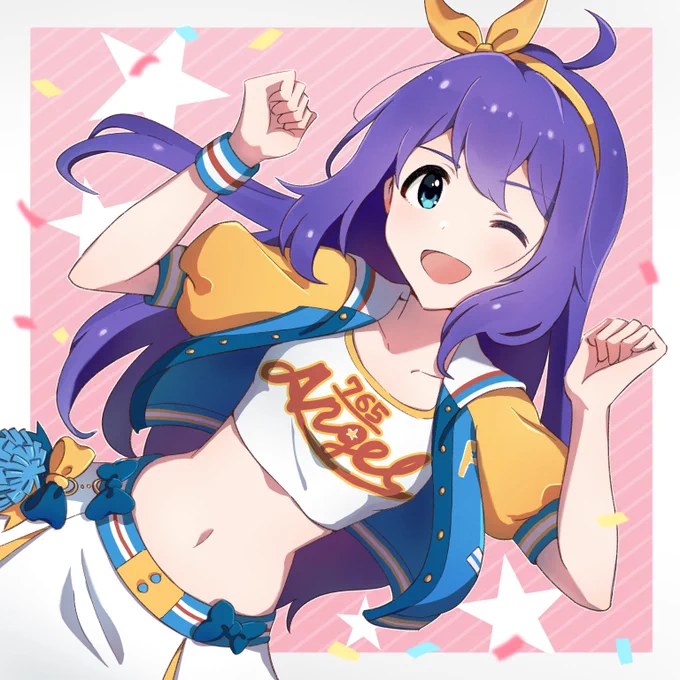 CHEER UP! HEARTS UP! 杏奈ちゃん〜!
#ミリシタ #アイマス #望月杏奈 