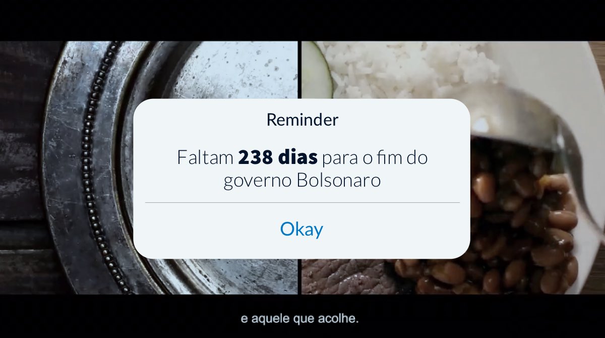 jnascim's tweet photo. 238 dias para o fim do gov Bolsonaro ⌛️ https://t.co/jG2IFEKSHX
