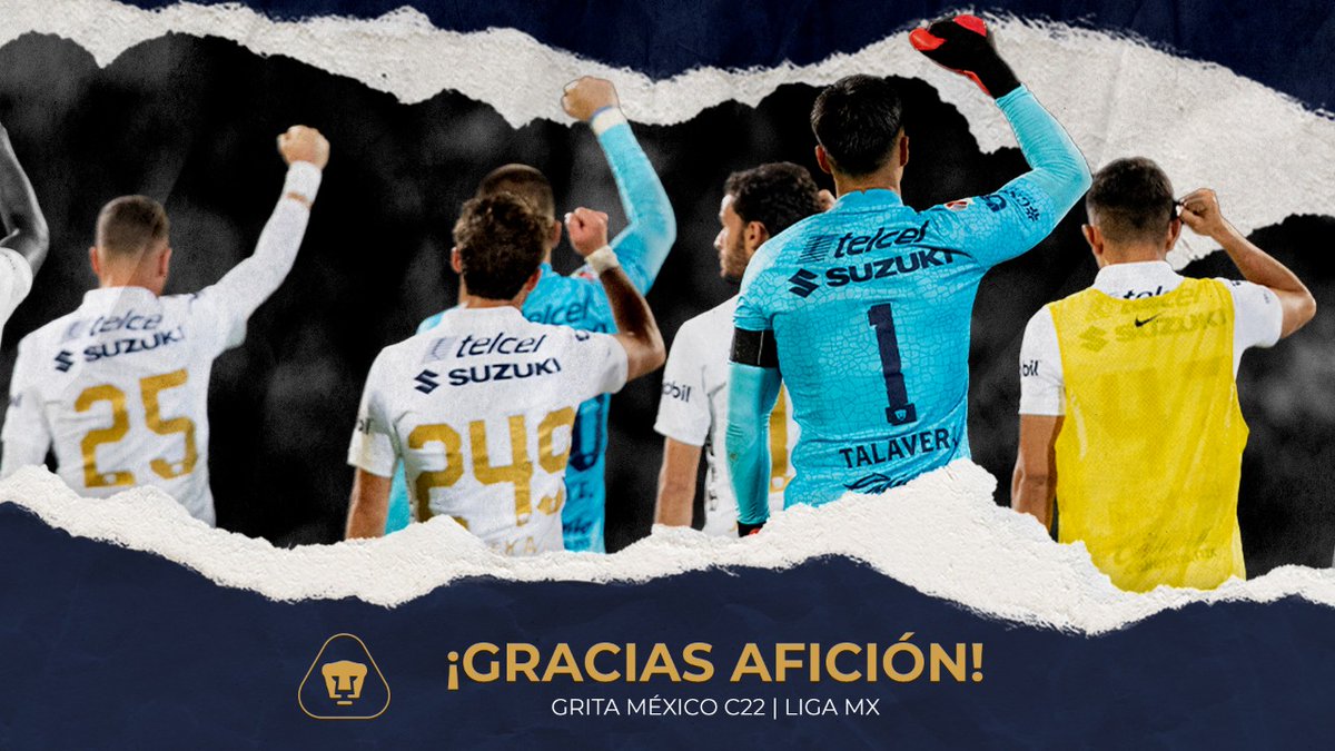 Nunca dejaron de apoyarnos, de creer y confiar en nosotros. ¡Muchas gracias, auriazules de corazón! 🐾

#SoyDePumas