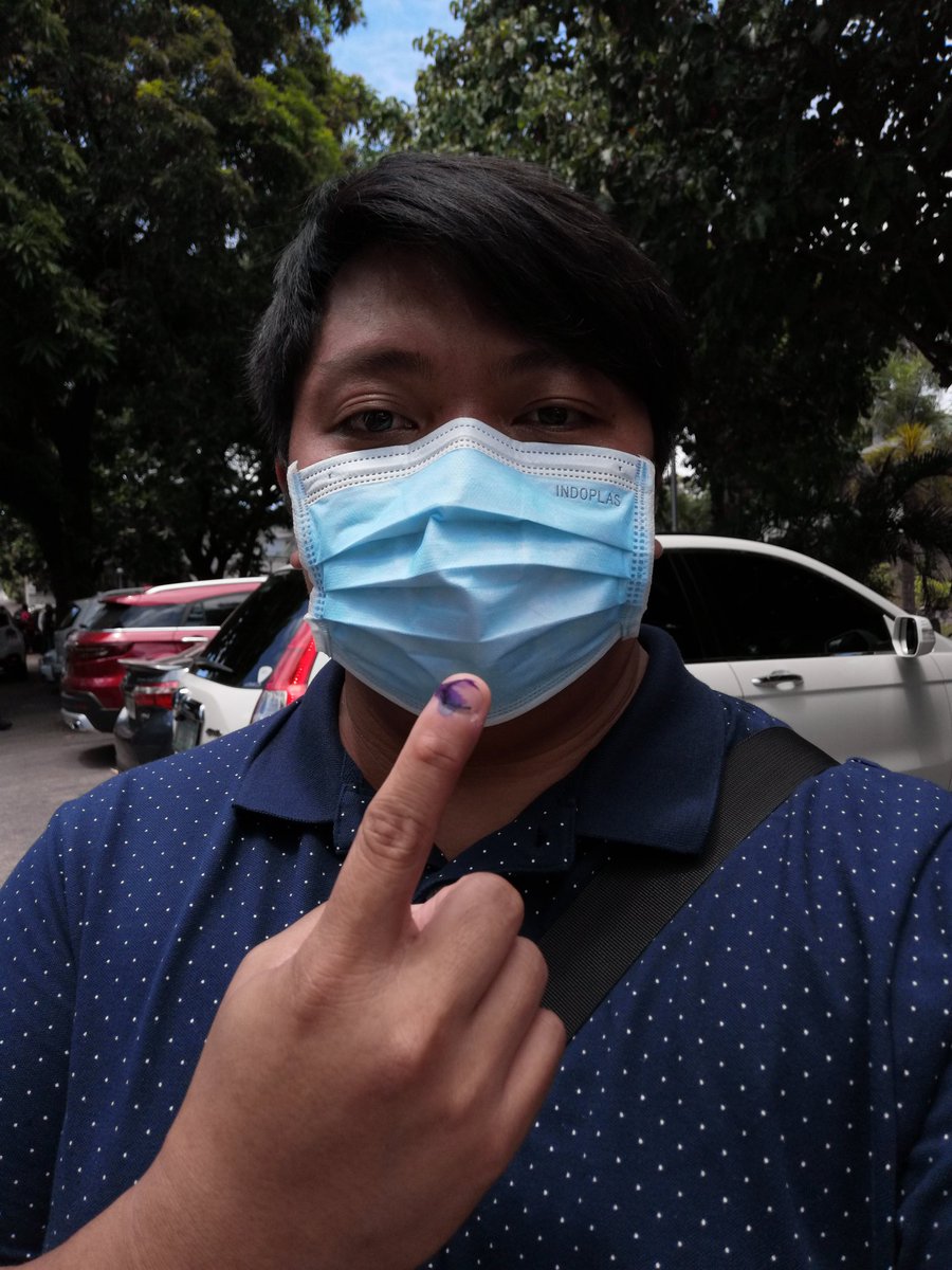 runningfatboy's tweet photo. Exercised my right and duty. #Election2022PH #E22 https://t.co/sZLxARuVTY